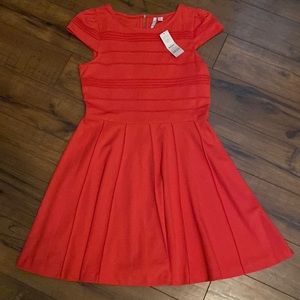 Elle Red Midi Dress
